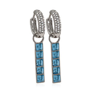 "Aquamarine" Pisa Silver mix & match