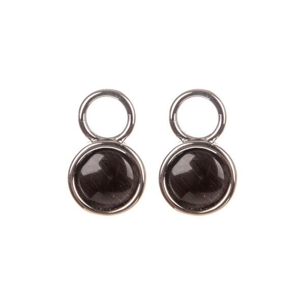 Подвески Black CatEye Magic One Silver