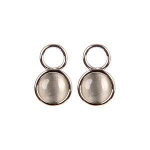 Серые подвески CatEye Magic One Silver