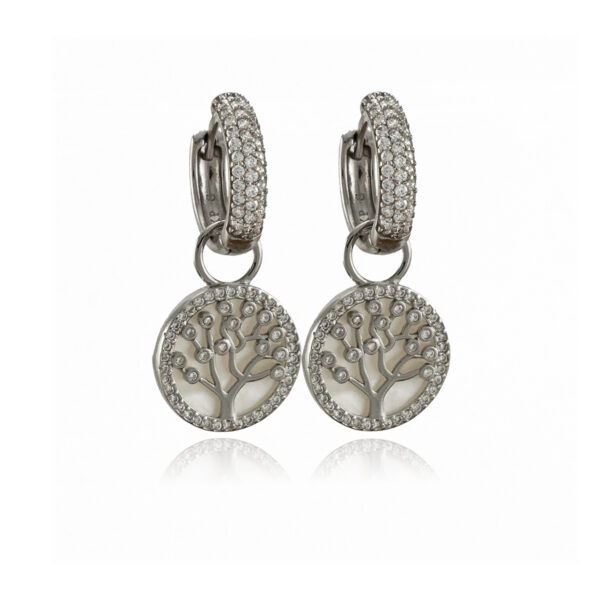 Tree of Life M.O.Pearl Silver mix & match