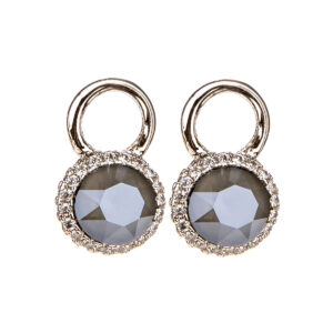 "Dark Grey" Mini Me Silver ripatsid