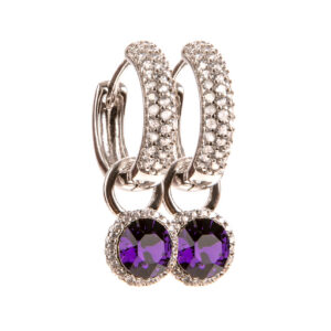 Purple Velvet Mini Me Silver mix & match