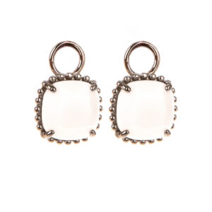 Matte White EnJoy Silver pendants