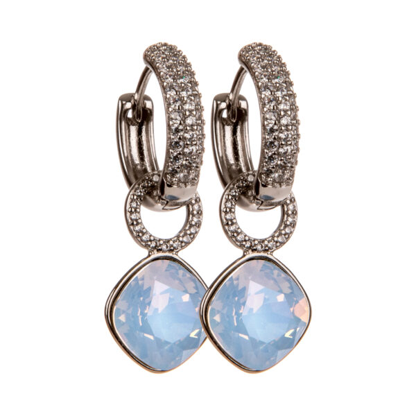 "Air Blue Opal" Classic Silver mix & match