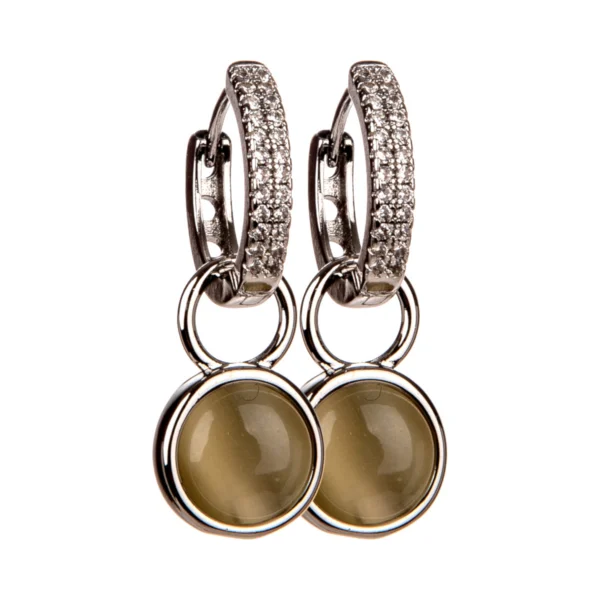 Beige CatEye Magic One Silver mix & match
