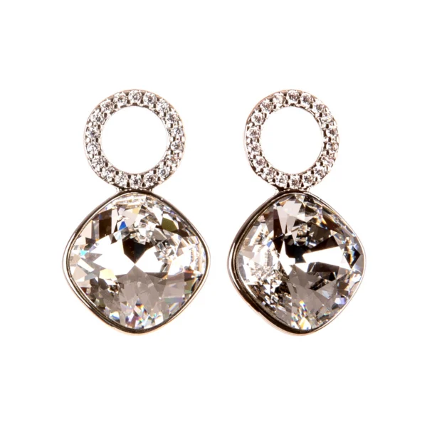 "Crystal" Classic Silver riipukset