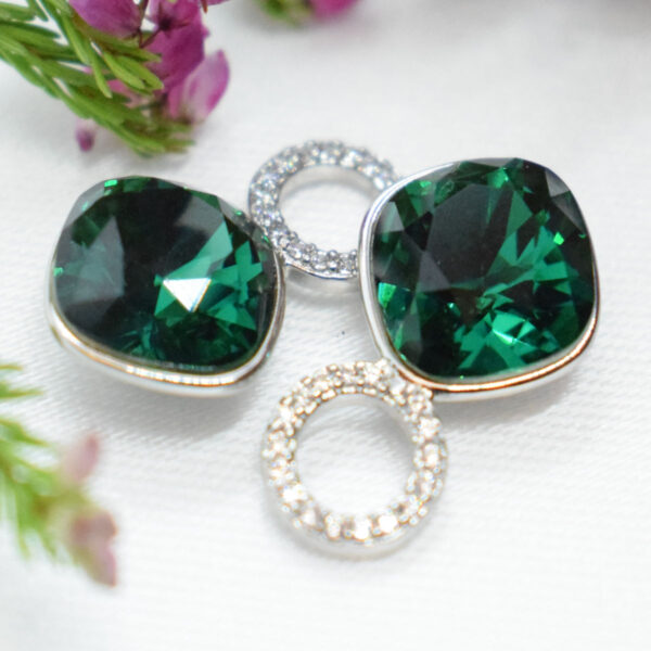 "Emerald" Classic Silver ripatsid - Image 3