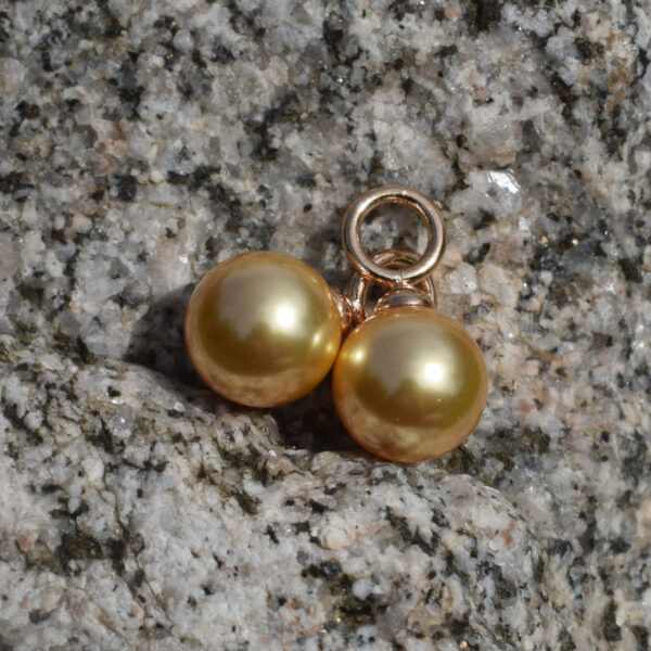 "Kollane" Pearls Gold ripatsid