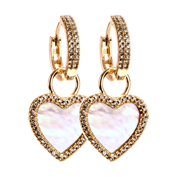 "Heart" M.O.Pearl Gold mix & match