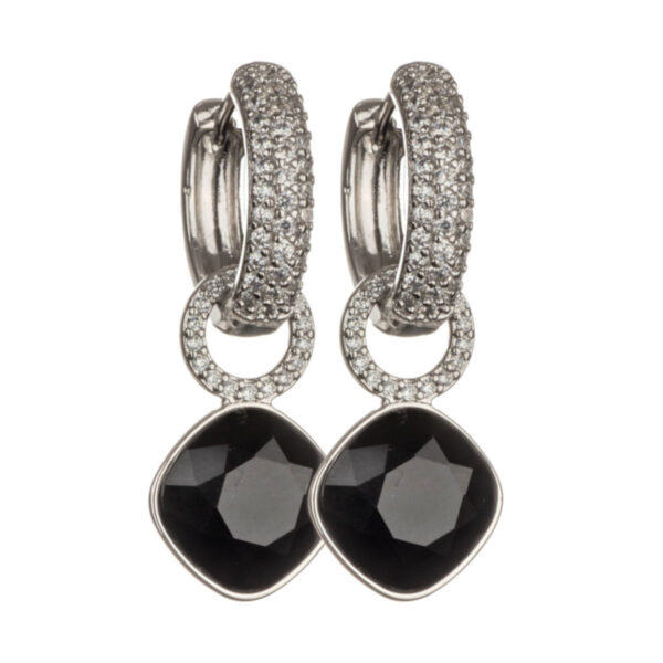 "Jet hematite" Classic Silver mix & match