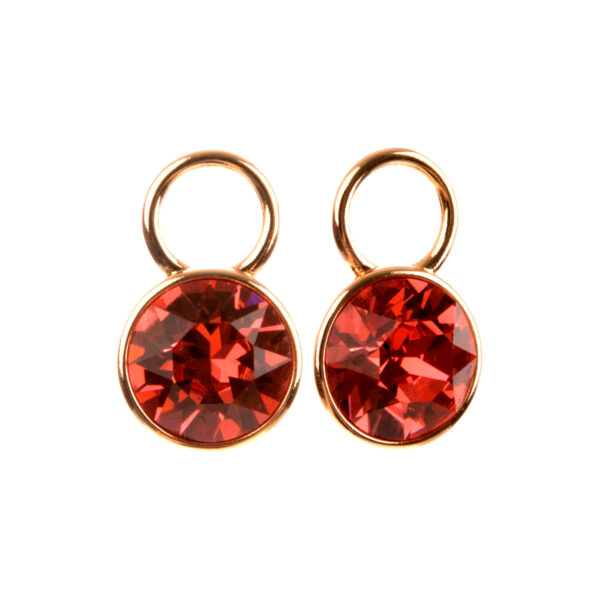 "Padparadasha" Midi Gold ripatsid