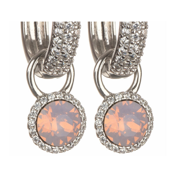 "Rose opal" Mini Me Silver ripatsid