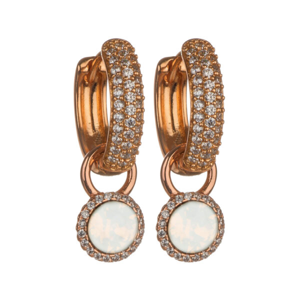 "White Opal" Mini Me Gold mix & match