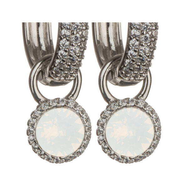 "White Opal" Mini Me Silver ripatsid