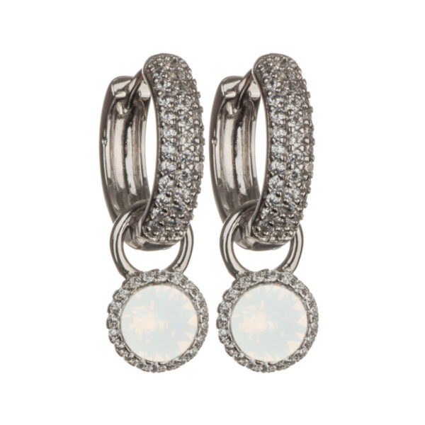 "White Opal" Mini Me Silver mix & match