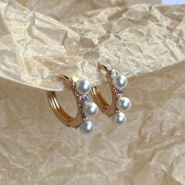 "14 Moonlight Pearls" Regular 18K Gold