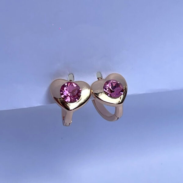 "13 Pink Heart" Regular 18K Gold