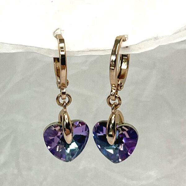 "11x28 Purple Heart" Regular 18K Gold