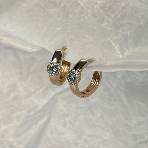 "16 Icy blue" Regular 18K Gold