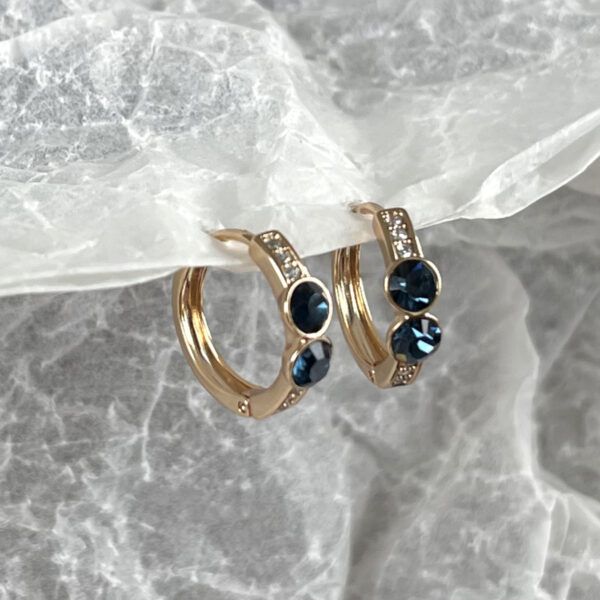 "17 Dark Blue Sea" Regular 18K Gold