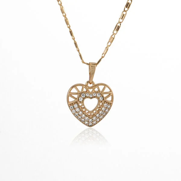 "Heart of Gold" necklace