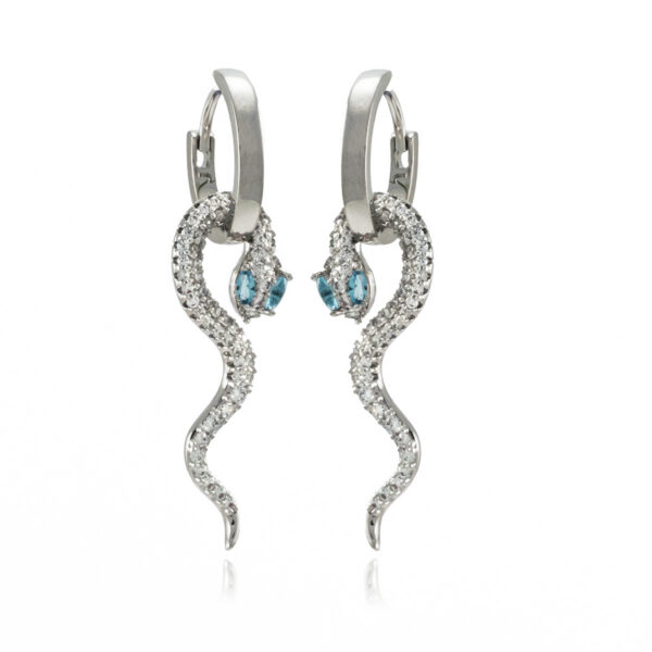 Aquamarine Snake Silver mix & match