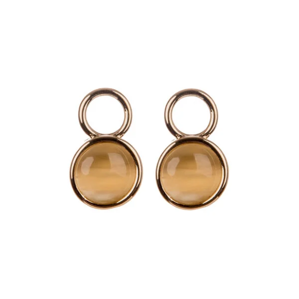Beige CatEye Magic One Gold ripatsid