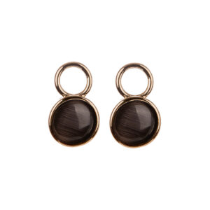 Black CatEye Magic One Gold pendants