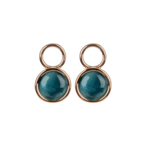 Blue CatEye Magic One Gold pendants