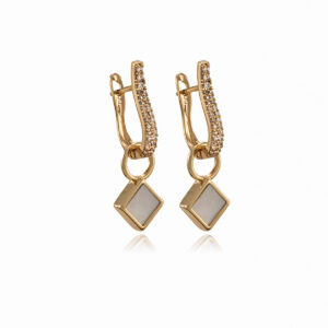"Romb" M.O.Pearl + Shimmering Charm Gold