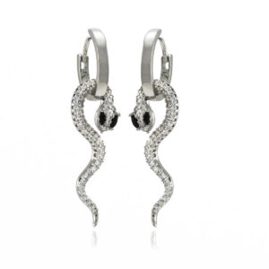 Jet Hematite Silver Snake mix & match
