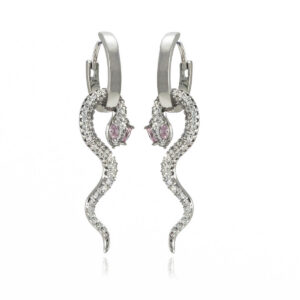 Light Pink Snake Silver mix & match