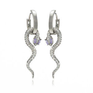 Light Violet Snake Silver mix & match