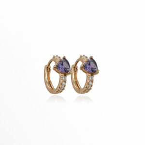 Violet Heart Mini (B) Regular Gold