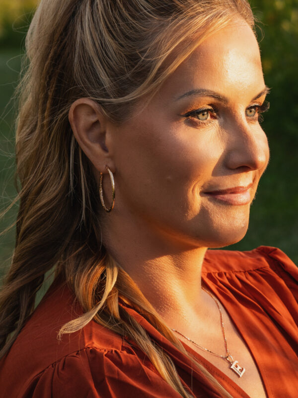Golden Grace Hoops - Image 3