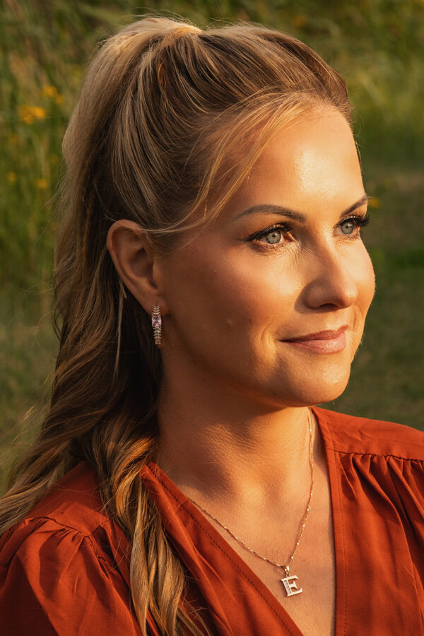 Golden Pink Hoops+ - Image 2