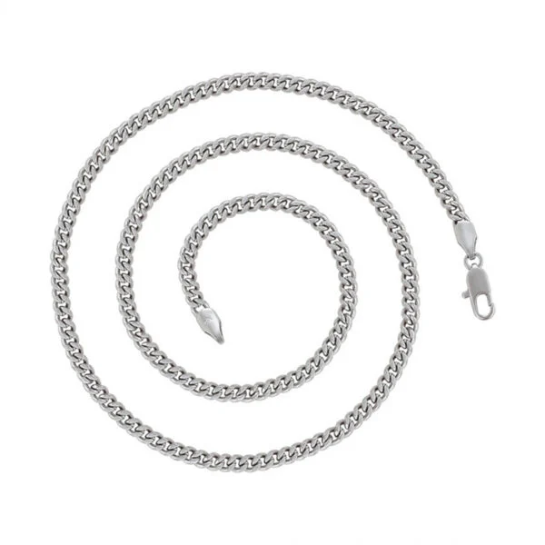 Cuban Silver kaulakoru 4/49,5