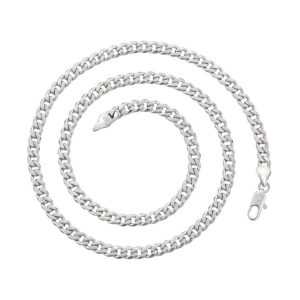 Cuban Silver necklace 5/55