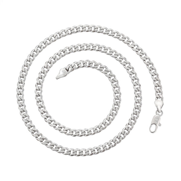 Cuban Silver necklace 5/55