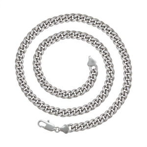 Cuban Silver necklace 7/55