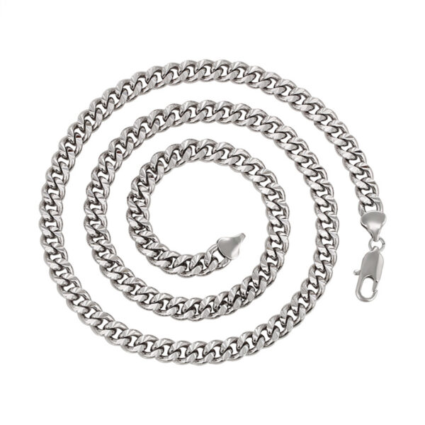 Cuban Silver necklace 7,5/60