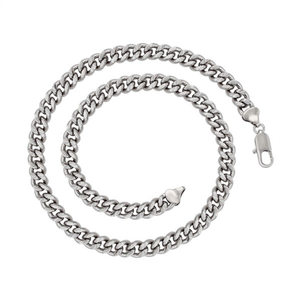 Cuban Silver necklace 7,5/45