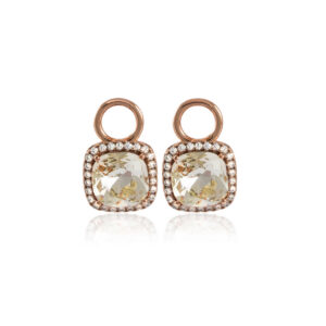 Crystal Champagne Luna Gold ripatsid