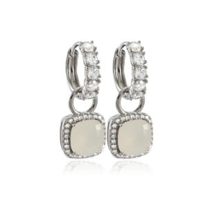 Milky White Luna Silver mix & match