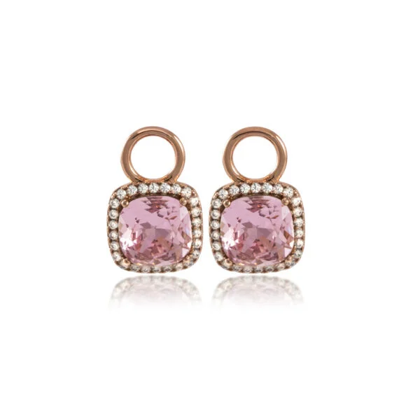 Pink Luna Gold pendants