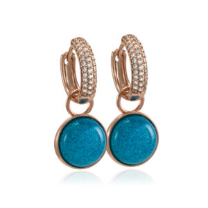 Sparkle Blue Nööp Gold mix & match