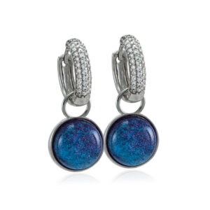 Sparkle Midnight Nööp Silver mix & match