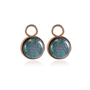 Sparkle Storm Button Gold pendants