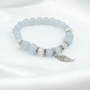 Inglitiiva käevõru halli kassisilmaga