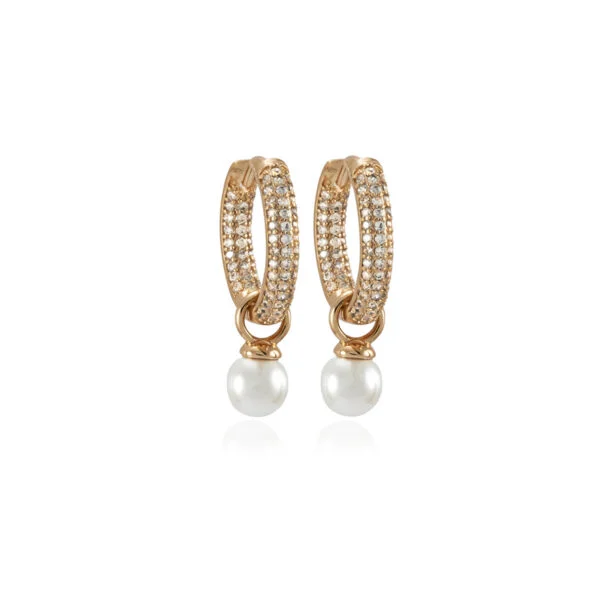 Mini Pearl Charm + Pure Gold Regular Gold